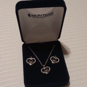 Montana Silversmiths necklace and earrings